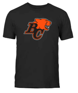Men's British Columbia BC Lions Black Primary Logo CFL Football T Shirt - Multiple Sizes - Bleacher Bum Collectibles, Toronto Blue Jays, NHL , MLB, Toronto Maple Leafs, Hat, Cap, Jersey, Hoodie, T Shirt, NFL, NBA, Toronto Raptors