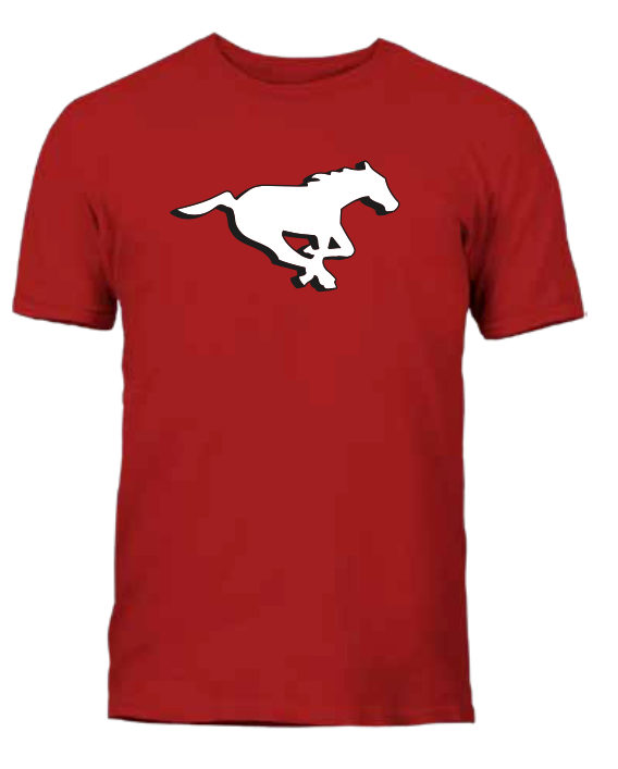 Men's Calgary Stampeders Red Primary Logo CFL Football T Shirt - Multiple Sizes - Bleacher Bum Collectibles, Toronto Blue Jays, NHL , MLB, Toronto Maple Leafs, Hat, Cap, Jersey, Hoodie, T Shirt, NFL, NBA, Toronto Raptors