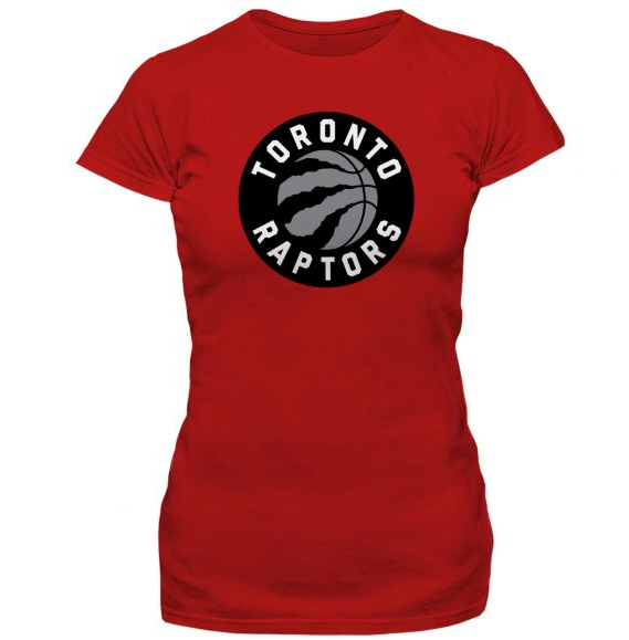 Women's Toronto Raptors Red Primary Logo NBA Basketball T Shirt - Multiple Sizes - Bleacher Bum Collectibles, Toronto Blue Jays, NHL , MLB, Toronto Maple Leafs, Hat, Cap, Jersey, Hoodie, T Shirt, NFL, NBA, Toronto Raptors