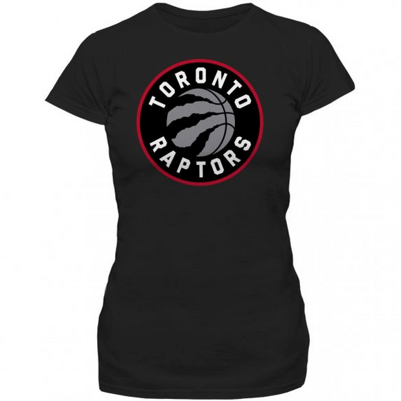 Women's Toronto Raptors Black Primary Logo NBA Basketball T Shirt - Multiple Sizes - Bleacher Bum Collectibles, Toronto Blue Jays, NHL , MLB, Toronto Maple Leafs, Hat, Cap, Jersey, Hoodie, T Shirt, NFL, NBA, Toronto Raptors
