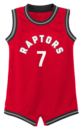 Toronto Raptors Kyle Lowry NBA Basketball Infant Red Icon Onesie