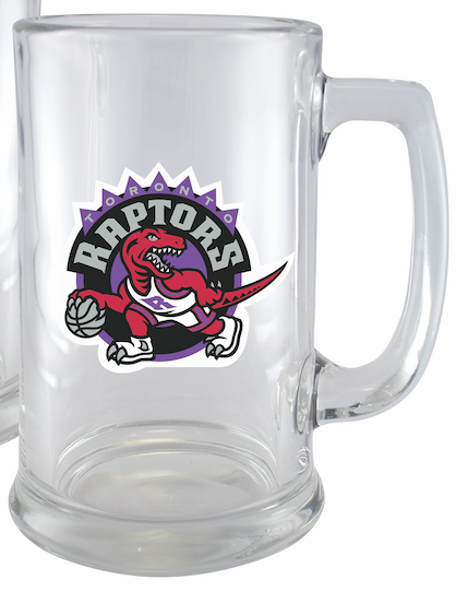 Toronto Raptors Hardwood Classic Retro Logo Basketball 15oz Sports Mug Beer Stein - Bleacher Bum Collectibles, Toronto Blue Jays, NHL , MLB, Toronto Maple Leafs, Hat, Cap, Jersey, Hoodie, T Shirt, NFL, NBA, Toronto Raptors