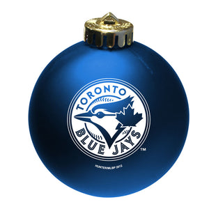 Toronto Blue Jays Shatter Proof Single Ball Christmas Ornament MLB Baseball