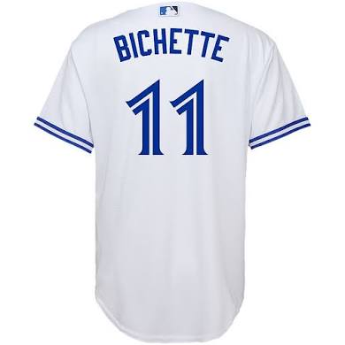 Men's Toronto Blue Jays Bo Bichette White Home Player MLB Baseball Jersey