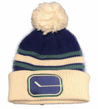 Men's NHL Hockey Fanatics Branded True Classic Pom Cuffed Knit Hat - Multiple Teams - Bleacher Bum Collectibles, Toronto Blue Jays, NHL , MLB, Toronto Maple Leafs, Hat, Cap, Jersey, Hoodie, T Shirt, NFL, NBA, Toronto Raptors