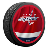 Washington Capitals Retro Reverse Double-Sided Logo NHL Inglasco Souvenir Puck