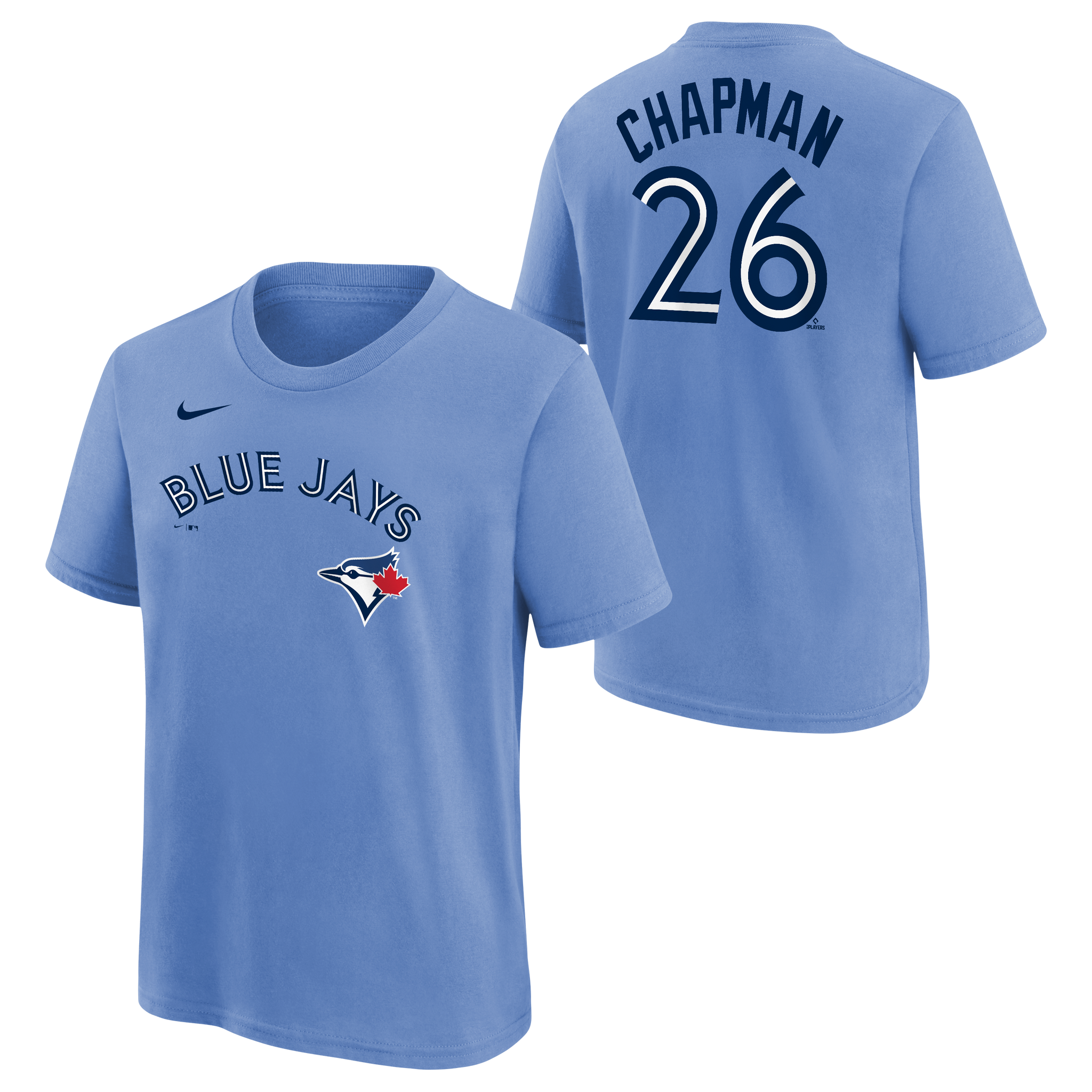 Toronto Blue Jays Matt Chapman Nike Powder Blue Player Name