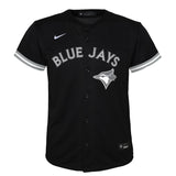 Toronto Blue Jays Nike Youth Fashion Replica Blank Team Jersey – Black & White