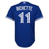 Toronto Blue Jays Bo Bichette Jr Nike Youth Blue Alternate Replica Player - Jersey