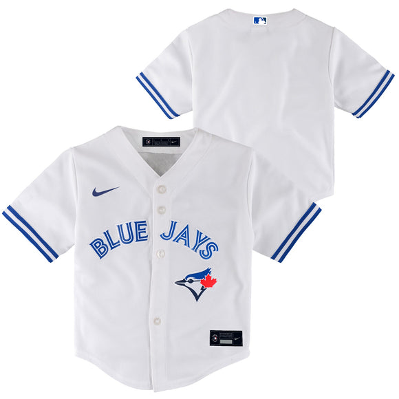 Toronto Blue Jays Nike Kids Home MLB Baseball Replica Team White Jersey - Multiple Sizes