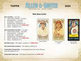 2021 Topps Allen & Ginter Baseball Hobby Box 24 Packs Per Box, 8 Cards Per Pack