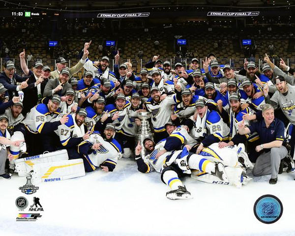 2019 Stanley Cup Champions St Louis Blues NHL Hockey 8x10 Pictures - Multiple Poses - Bleacher Bum Collectibles, Toronto Blue Jays, NHL , MLB, Toronto Maple Leafs, Hat, Cap, Jersey, Hoodie, T Shirt, NFL, NBA, Toronto Raptors