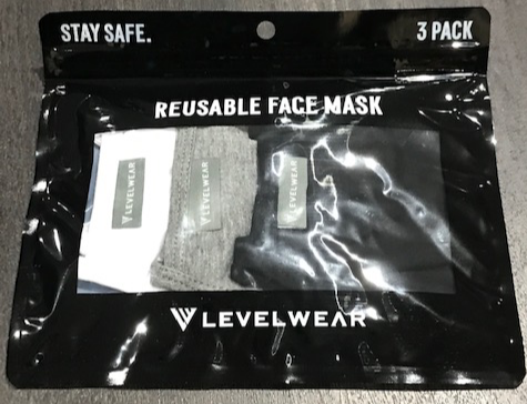 Levelwear Initiative Level #2 Guard Dual Layer Face Mask Pack of 3 -  Coloured