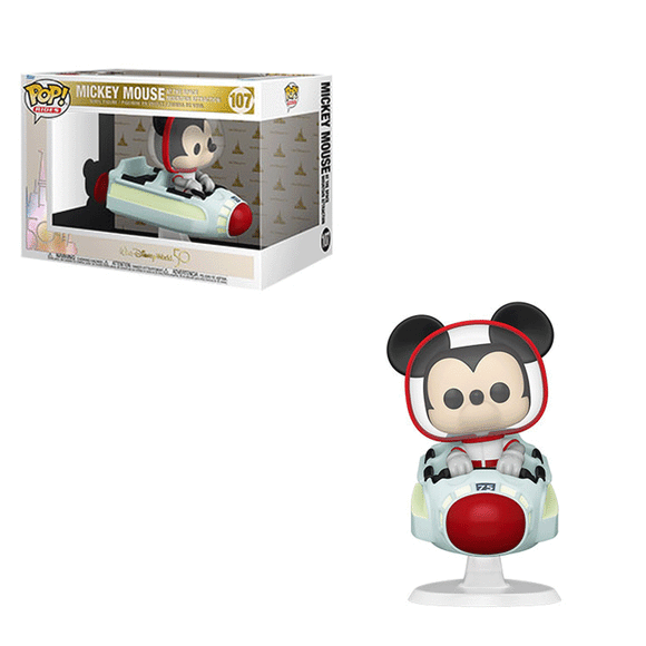 Pop! Rides Super Deluxe: Walt Disney World 50th Anniversary - Space Mountain With Mickey #107