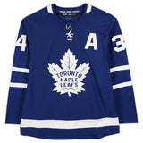 Auston Matthews Blue Toronto Maple Leafs Autographed adidas Authentic Jersey with "2022 Hart" Inscription