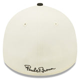 Men's Cincinnati Bengals New Era Cream/Black 2022 Sideline 39THIRTY 2-Tone Flex Hat