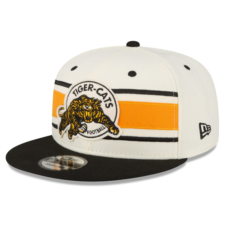 Hamilton Tiger-Cats New Era Turf Traditions - 9FIFTY Snapback Hat - Cr ...