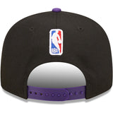 Youth Toronto Raptors New Era Purple/Black 2022 Tip-Off 9FIFTY Snapback Adjustable Hat