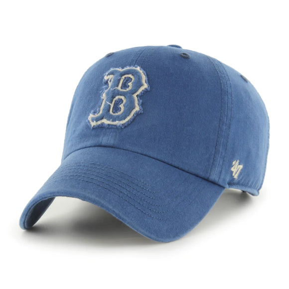 Men’s MLB Boston Red Sox ’47 Brand Chasm Blazer Clean Up – Adjustable Hat
