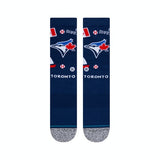 Men's Toronto Blue Jays MLB Baseball Stance Landmark Crew Socks - Size Large