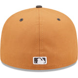 Men's New York Yankees New Era Brown/Charcoal Two-Tone Color Pack 59FIFTY Fitted Hat