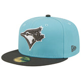 Men's Toronto Blue Jays New Era Light Blue/Charcoal Two-Tone Color Pack 59FIFTY Fitted Hat