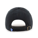 Men's Vancouver Canucks Black on Black Clean up Adjustable Hat Cap One Size Fits Most