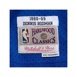 Men's Detroit Pistons Dennis Rodman Mitchell & Ness Blue 1988-89 Hardwood Classics Swingman Jersey - Bleacher Bum Collectibles, Toronto Blue Jays, NHL , MLB, Toronto Maple Leafs, Hat, Cap, Jersey, Hoodie, T Shirt, NFL, NBA, Toronto Raptors