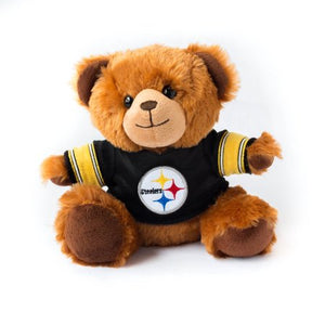 Pittsburgh Steelers NFL Football 7.5" Jersey Teddy Bear Plush by Forever Collectibles