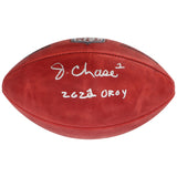 Fanatics Authentic Ja'Marr Chase Cincinnati Bengals 2021 NFL Offensive Rookie of the Year Autographed Duke Pro Football with "21 NFL OROY" Inscription