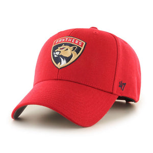 Florida Panthers '47 NHL MVP Structured Adjustable Strap One Size Fits Most Red Hat Cap - Bleacher Bum Collectibles, Toronto Blue Jays, NHL , MLB, Toronto Maple Leafs, Hat, Cap, Jersey, Hoodie, T Shirt, NFL, NBA, Toronto Raptors