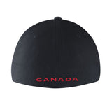 Men's Team Canada Hockey Nike Classic99 Swoosh Performance - Flex Fit Hat - Charcoal