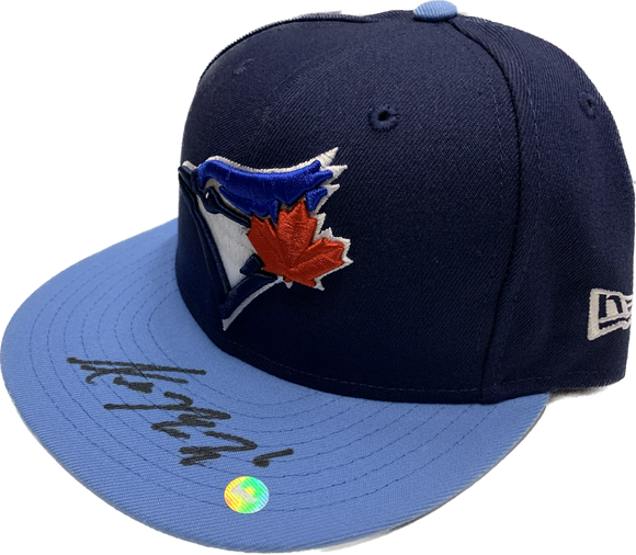 George Springer Toronto Blue Jays Autographed Royal Alternate