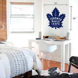 Toronto Maple Leafs 36" x 36" Wall Reposition-able Team Logo Decal Vinyl NHL Hockey - Bleacher Bum Collectibles, Toronto Blue Jays, NHL , MLB, Toronto Maple Leafs, Hat, Cap, Jersey, Hoodie, T Shirt, NFL, NBA, Toronto Raptors