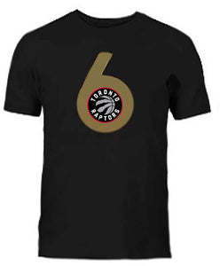 Men's Toronto Raptors Primary Logo THE SIX NBA Basketball Black T Shirt - Bleacher Bum Collectibles, Toronto Blue Jays, NHL , MLB, Toronto Maple Leafs, Hat, Cap, Jersey, Hoodie, T Shirt, NFL, NBA, Toronto Raptors