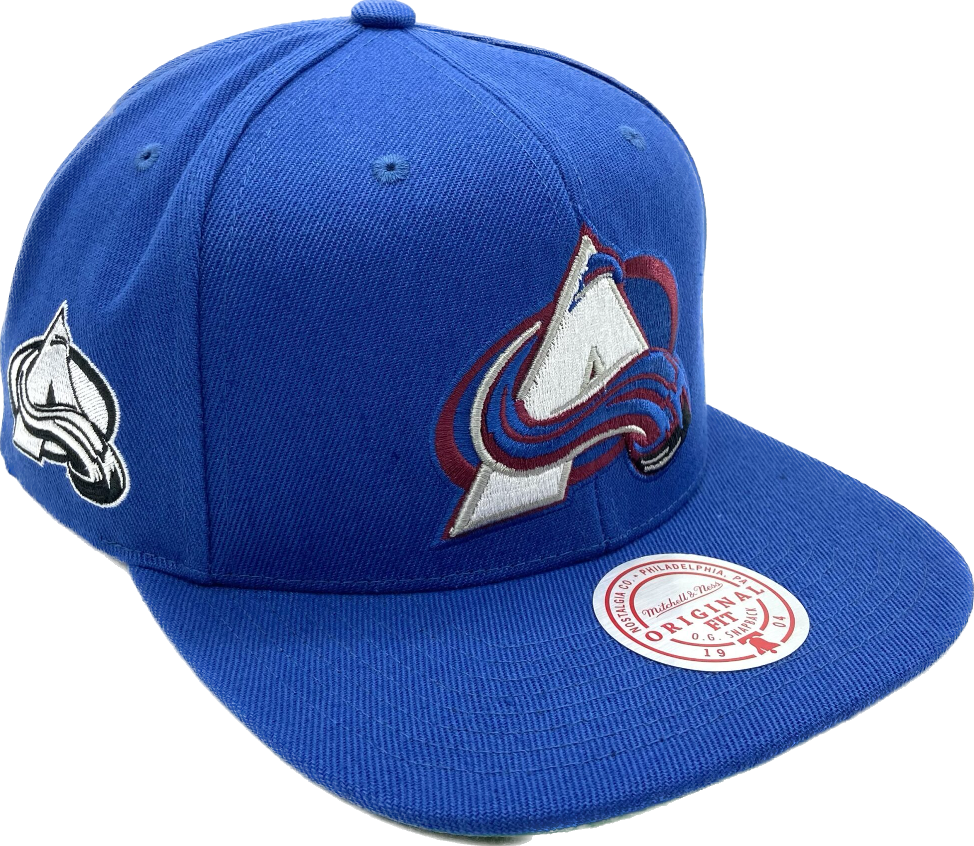 Authentic Mitchell & Ness Colorado Avalanche Snapback Hat, Men's