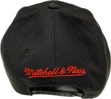 Men’s NBA Toronto Raptors FOG Collection Mitchell & Ness Snapback Hat – Black