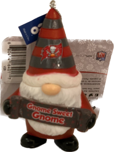 Tampa Bay Buccaneers Gnome Sweet Gnome Ornament NFL Football by Forever Collectibles