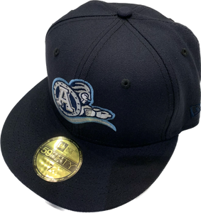 Men's Toronto Argonauts Navy Hat Retro Logo Custom New Era 59fifty Fitted Hat Cap
