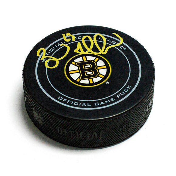 Brad Marchand Boston Bruins Autographed Signed NHL Hockey Official Game Puck