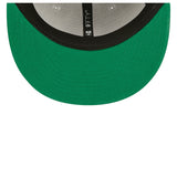 Men's Philadelphia Eagles New Era Gray/Kelly Green 2022 9FIFTY Historic Snapback Hat