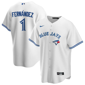 Men's Toronto Blue Jays Tony Fernandez Nike White Home Cooperstown Collection Team Jersey