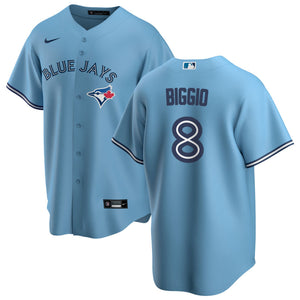 Men's Toronto Blue Jays Cavan Biggio Powder Blue MLB Baseball Player Jersey