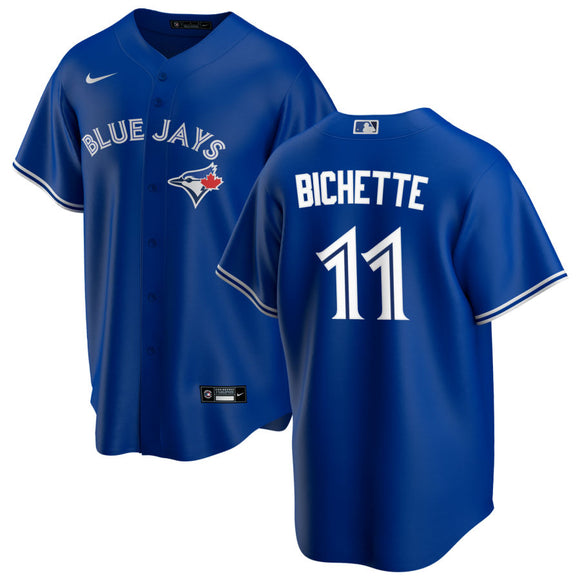 Men's Toronto Blue Jays Bo Bichette Royal Alternate MLB Baseball Player Jersey