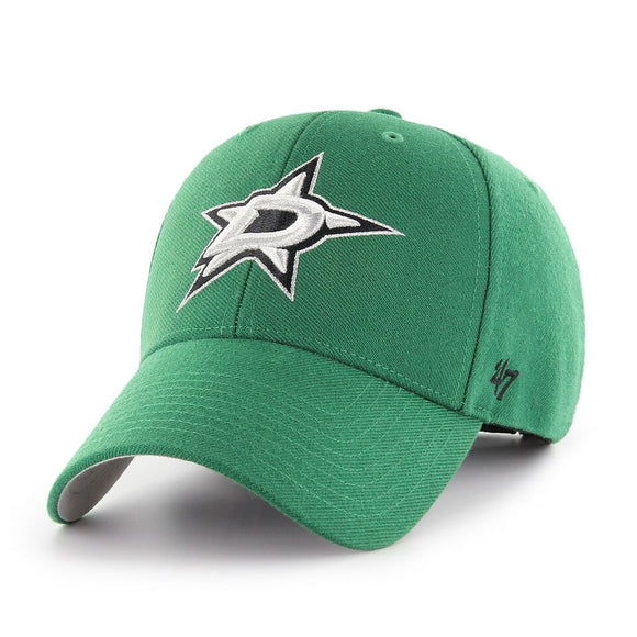Dallas Stars '47 NHL MVP Structured Adjustable Strap One Size Fits Most Green Hat Cap - Bleacher Bum Collectibles, Toronto Blue Jays, NHL , MLB, Toronto Maple Leafs, Hat, Cap, Jersey, Hoodie, T Shirt, NFL, NBA, Toronto Raptors