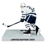 NHL Auston Matthews 4 Goal 6" Player Replica - Toronto Maple Leafs Limited Edition Action Figure - Bleacher Bum Collectibles, Toronto Blue Jays, NHL , MLB, Toronto Maple Leafs, Hat, Cap, Jersey, Hoodie, T Shirt, NFL, NBA, Toronto Raptors