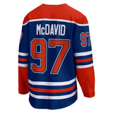 Connor McDavid Edmonton Oilers Fanatics Branded Home - Premier Pro Breakaway Player Jersey - Royal