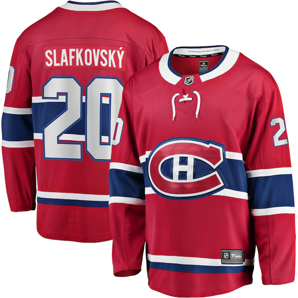Juraj Slafkovsky Montreal Canadiens Autographed Fanatics Authentic 2022-23  Reverse Retro Adidas Authentic Jersey