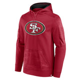 San Francisco 49ers Fanatics Branded On The Ball Pullover Hoodie - Scarlet