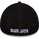 Men's Toronto Blue Jays New Era Black Camo Tone 39THIRTY Flex Fit Hat